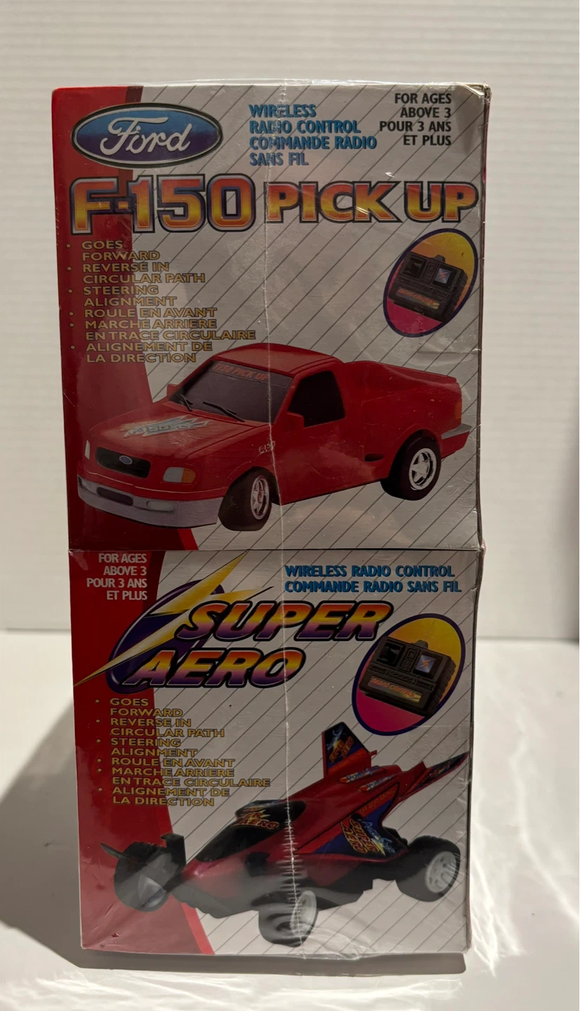 Ford F-150 Pickup & Super Aero Wireless Radio Control Cars 1999 - photo 2
