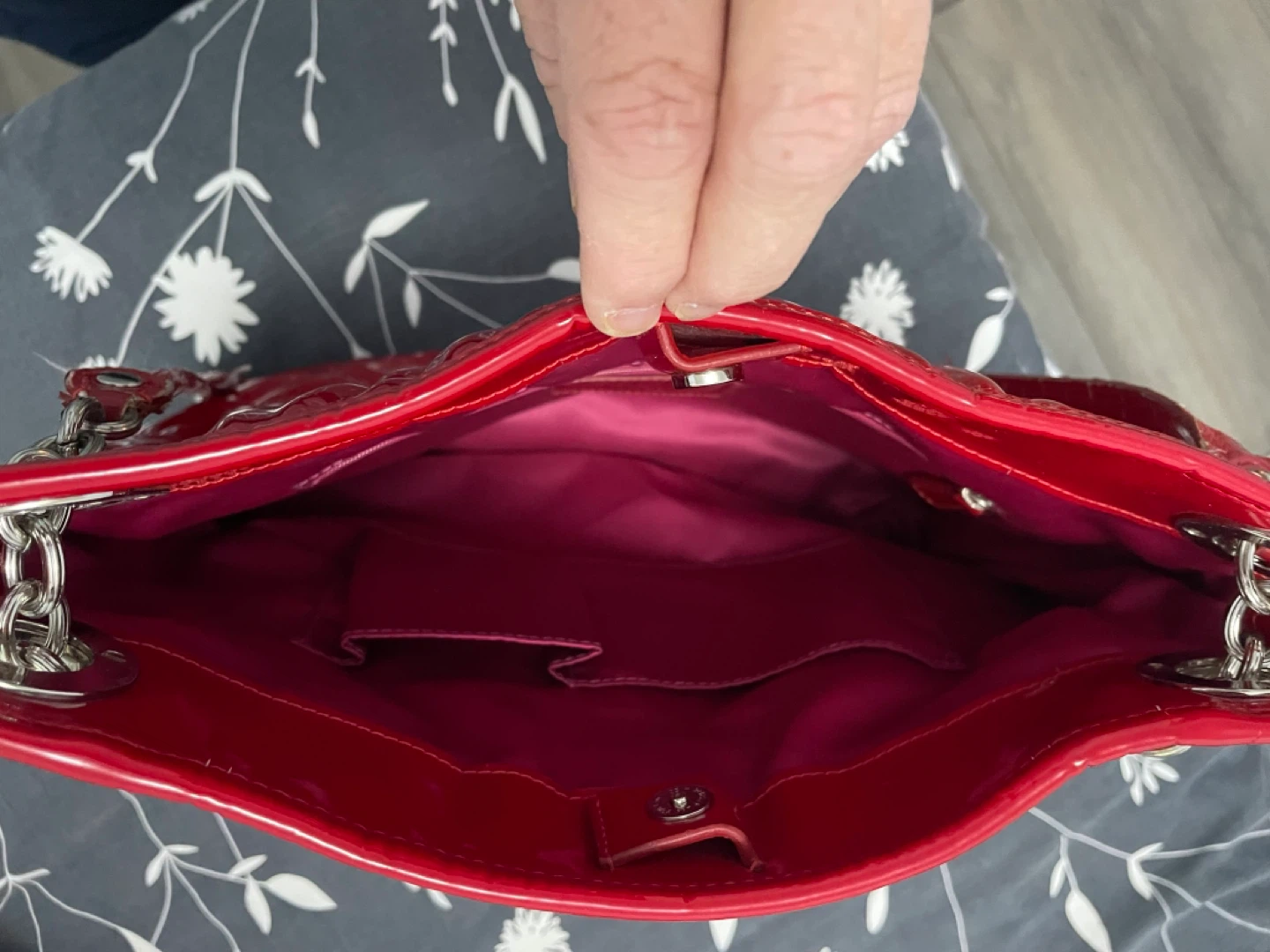 Coach Crossgrain Zip Tote Red - photo 3