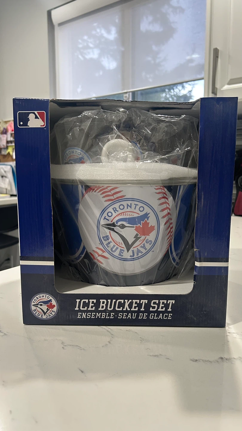 Toronto Blue Jays Ice Bucket and Glasses Set
