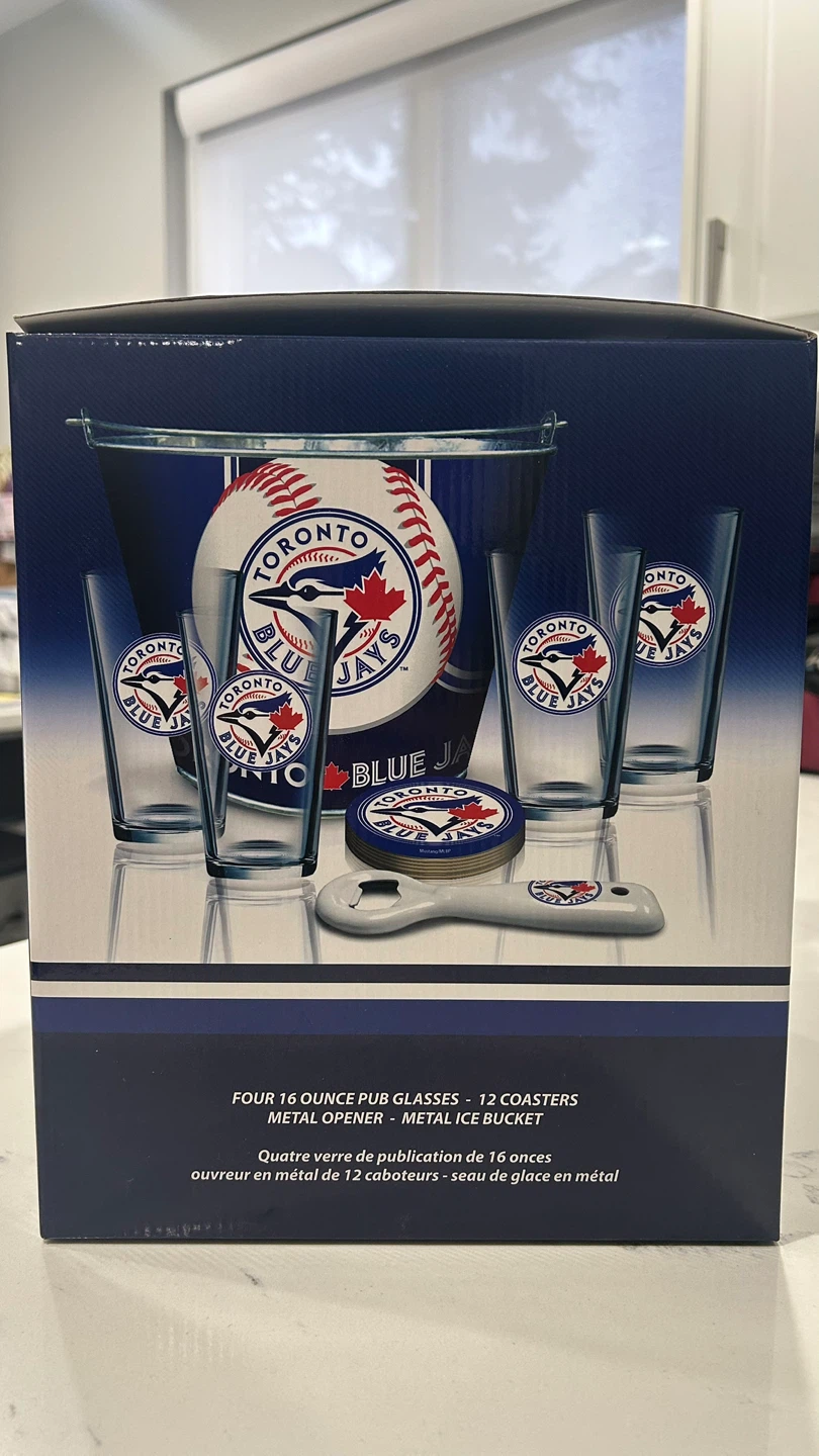 Toronto Blue Jays Ice Bucket and Glasses Set - photo 2