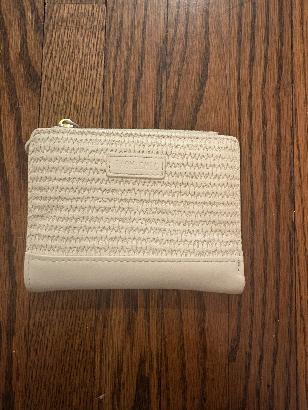 Taoomic Wallet - Cream Textured with ID Window