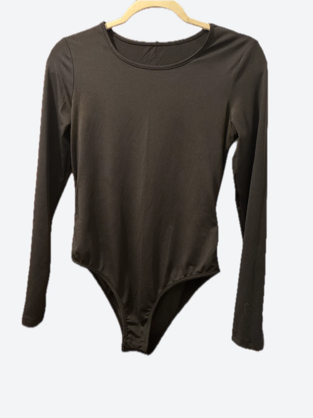 Long Sleeve Bodysuit - Black