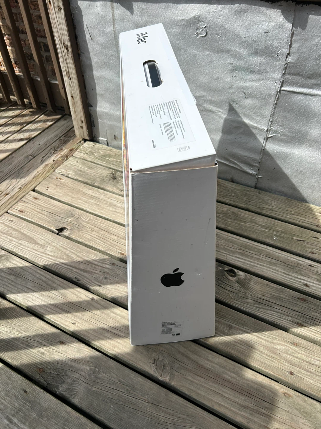 Apple 27-inch iMac with Retina 5K Display empty box - photo 5