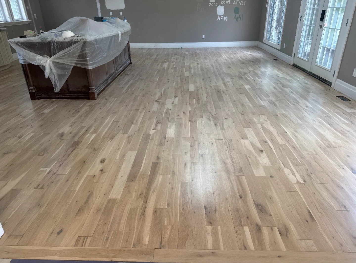 Hardwood sand & stain - photo 2