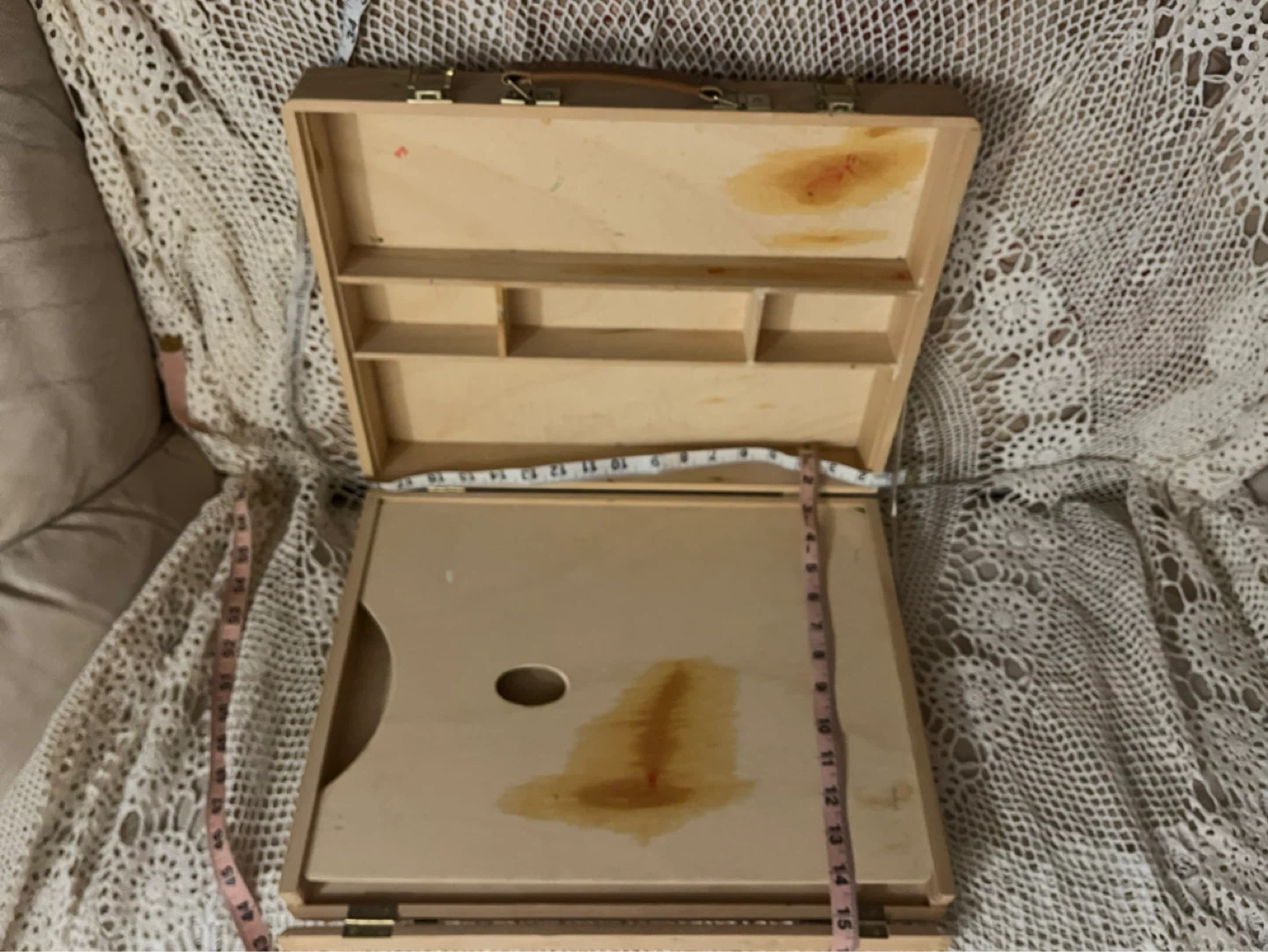 Wooden Art Supply Box/Case - photo 5