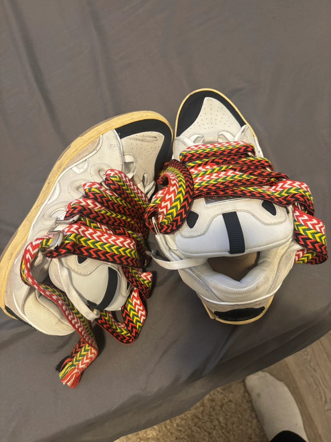 Lanvin Curb Sneakers