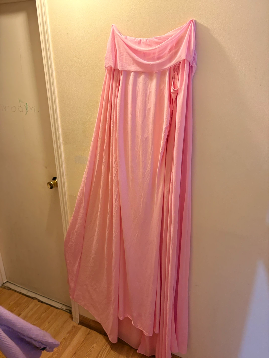 Pink Flowy Maxi Dress