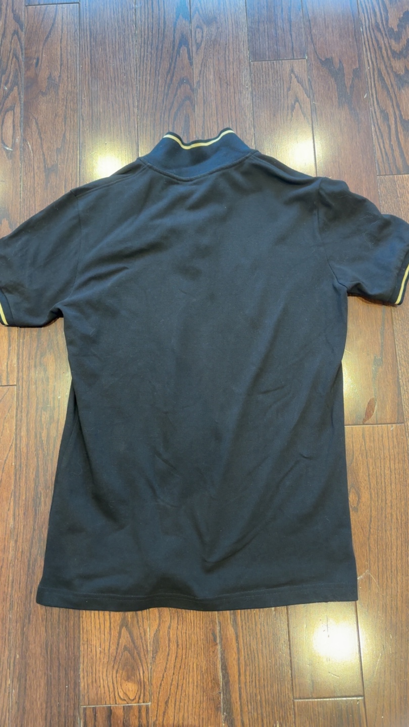 October's Very Own (OVO) Black Polo Shirt with Gold Trim - photo 2