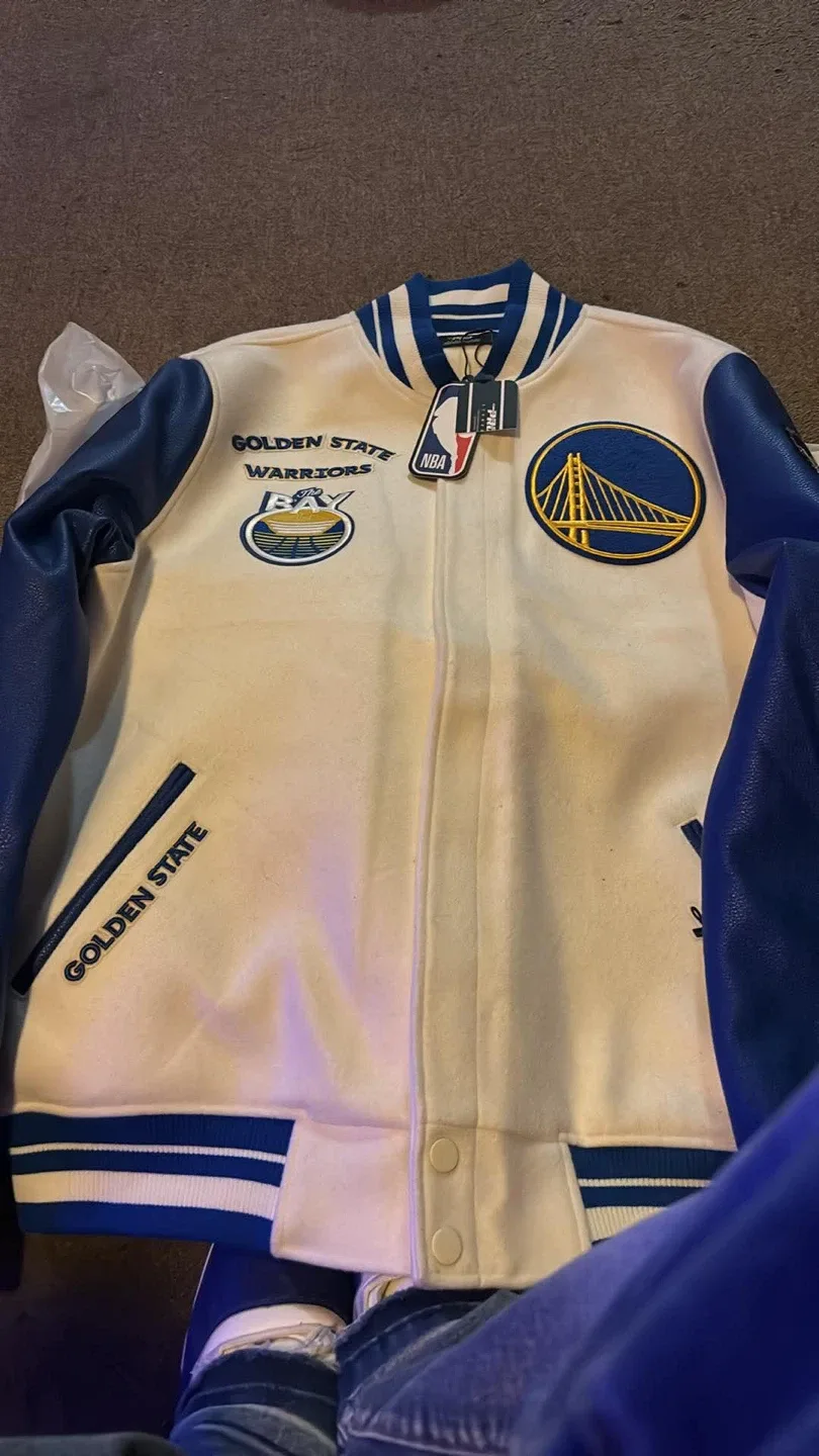 Golden State Warriors NBA Letterman Jacket