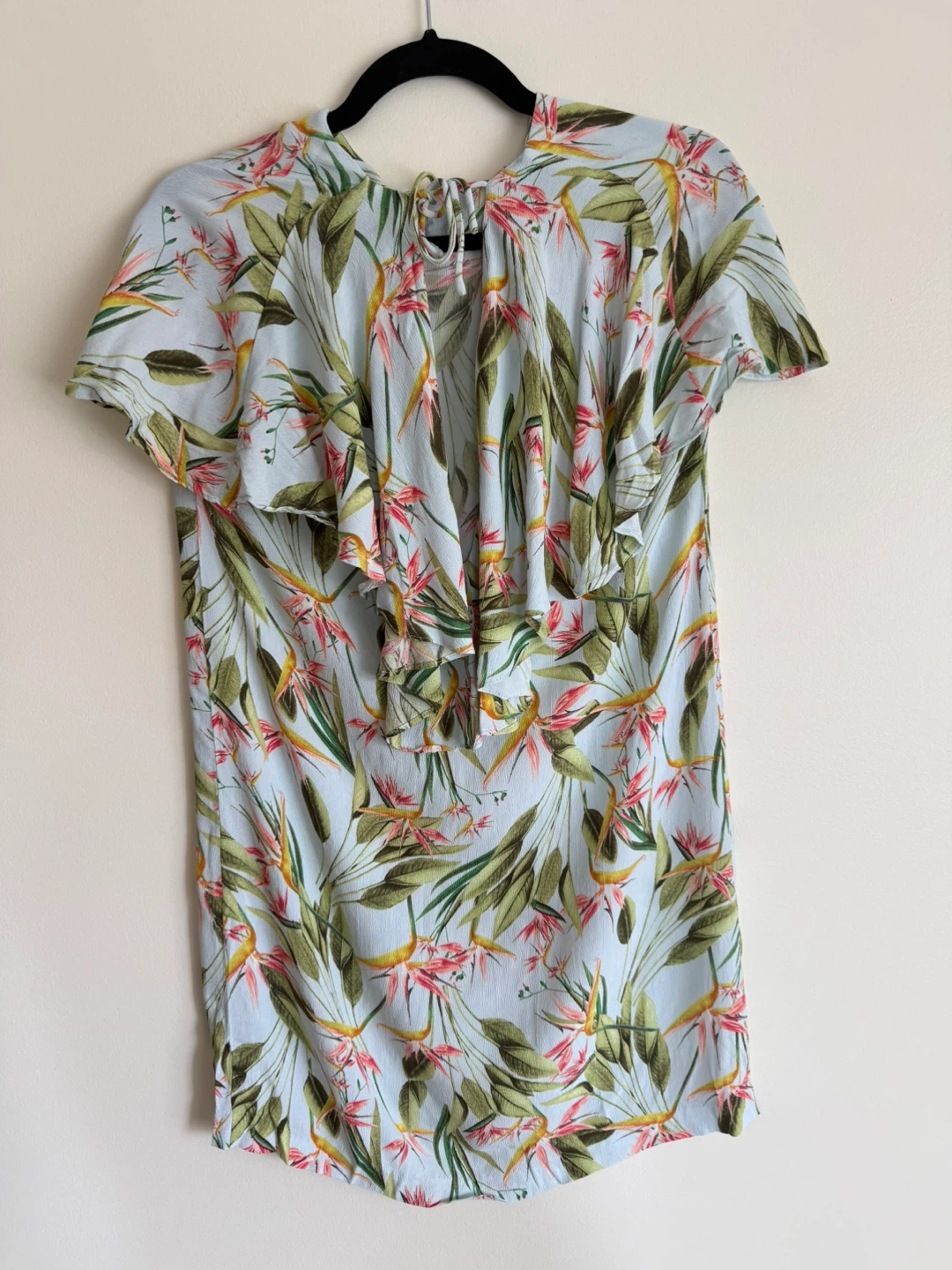 ZARA Size S Tropical Dress - photo 2
