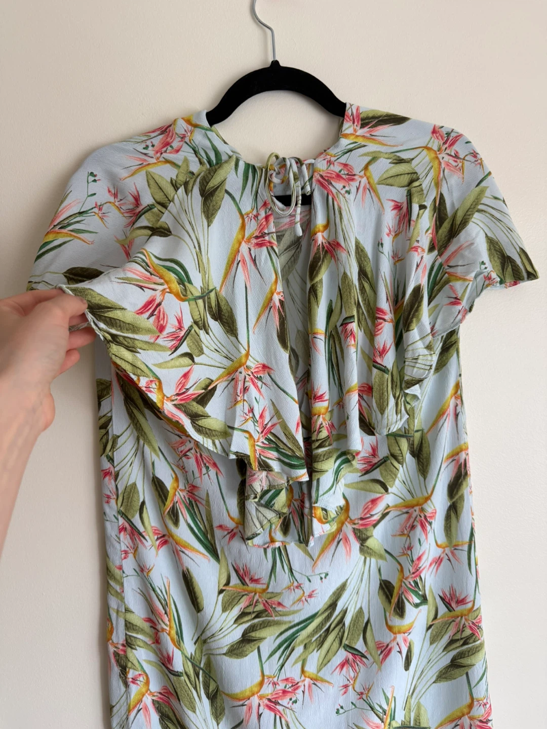 ZARA Size S Tropical Dress - photo 3