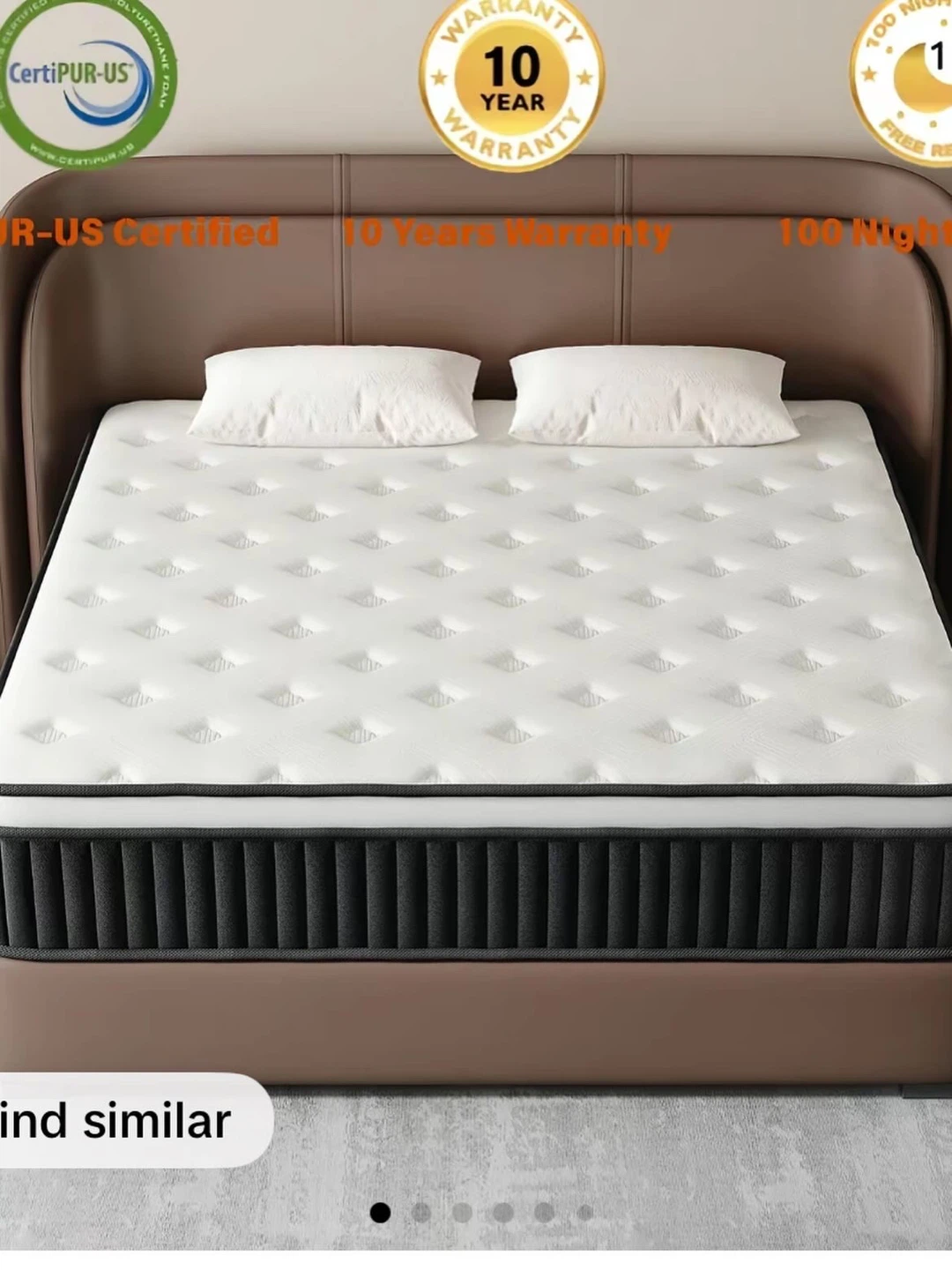 Westen Hybrid Memory Foam Mattress - 12/14 Inch Thickness - photo 5