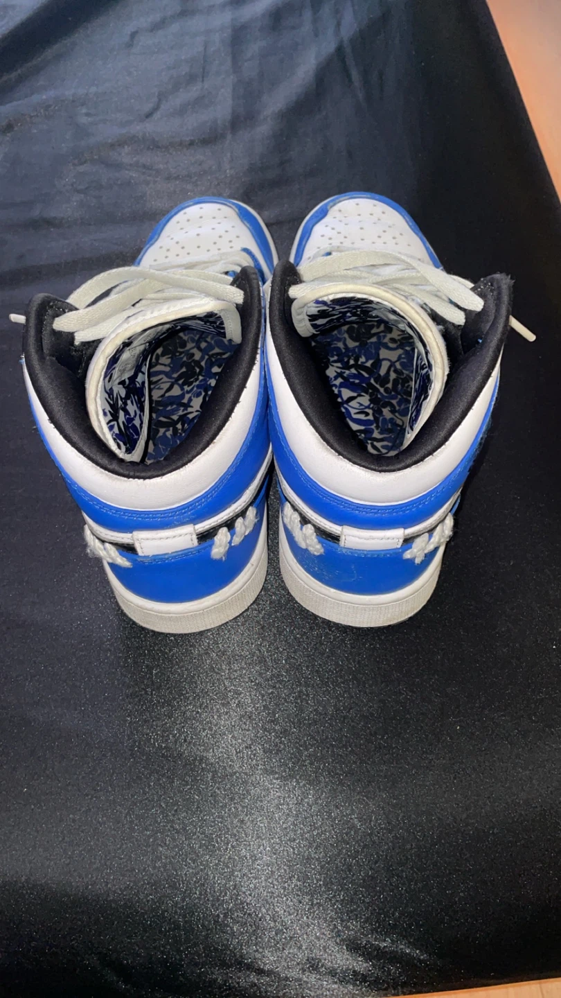 Jordan 1 Mid SE Royal Blue - photo 3
