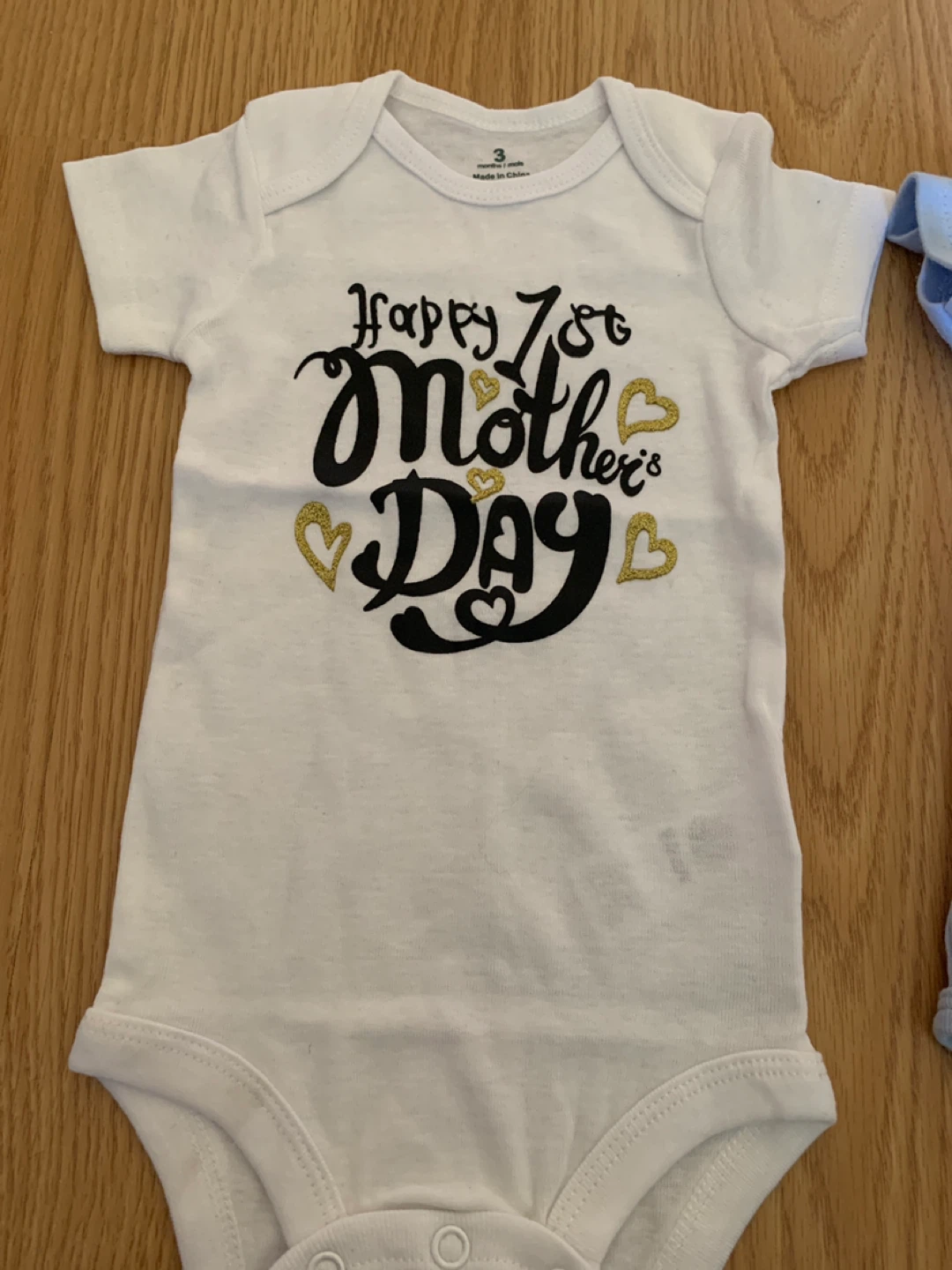 Baby Bodysuits - Happy 1st Mother's Day & Father's Day - photo 3