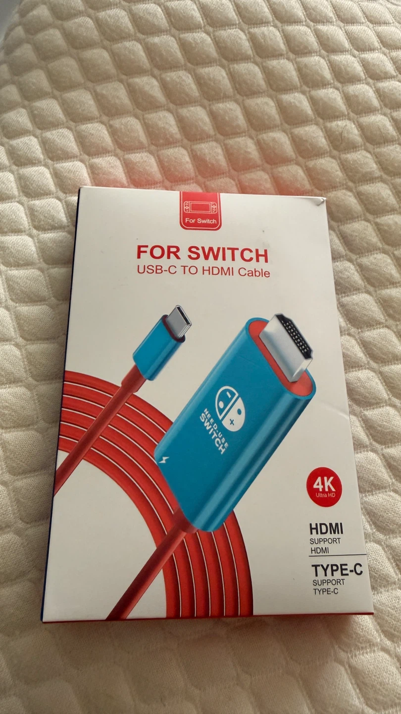 For Switch USB-C to HDMI Cable