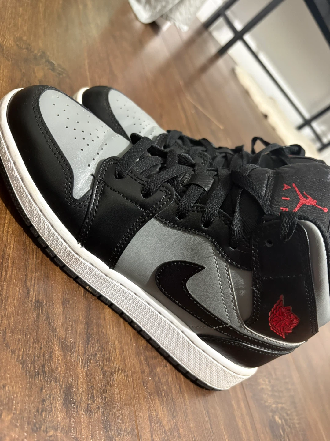 Air Jordan 1 Mid "Shadow" Sneakers - photo 4