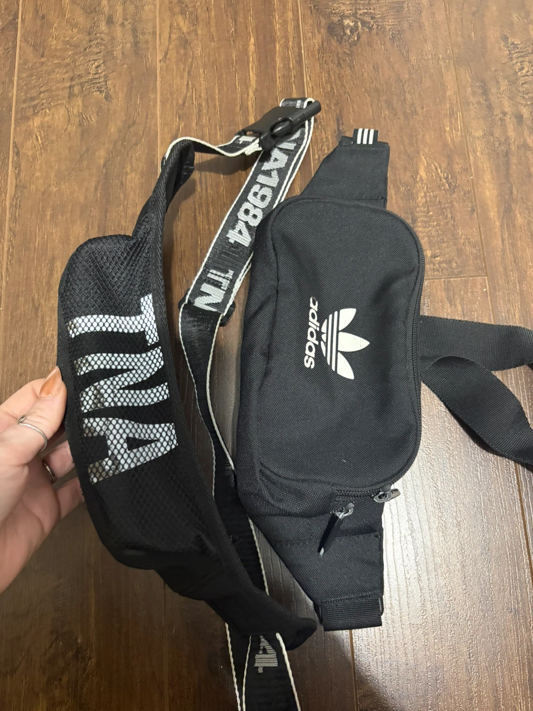 Adidas & TNA Fanny Pack / Waist Bag Bundle
