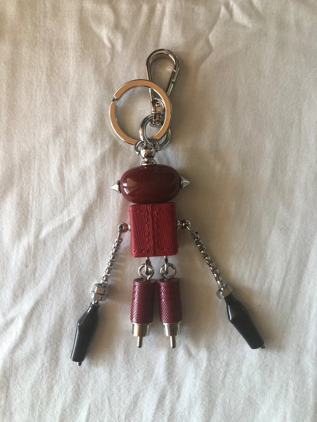 Prada Robot Charm Keychain - photo 2