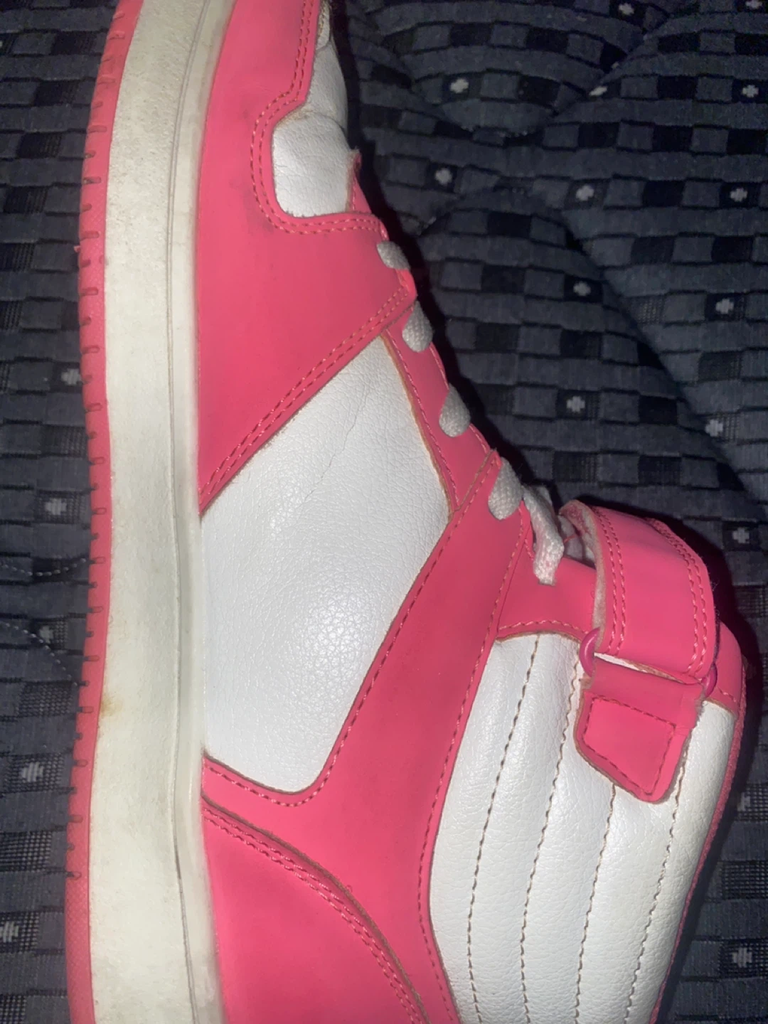 Pink and White sneakers - photo 2