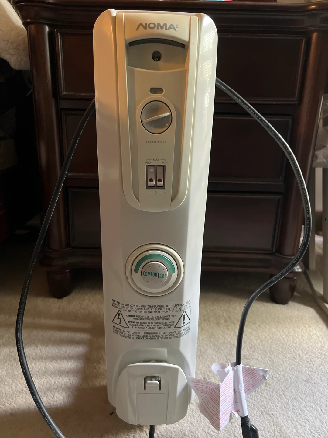 NOMA Oil-Filled Radiator Heater