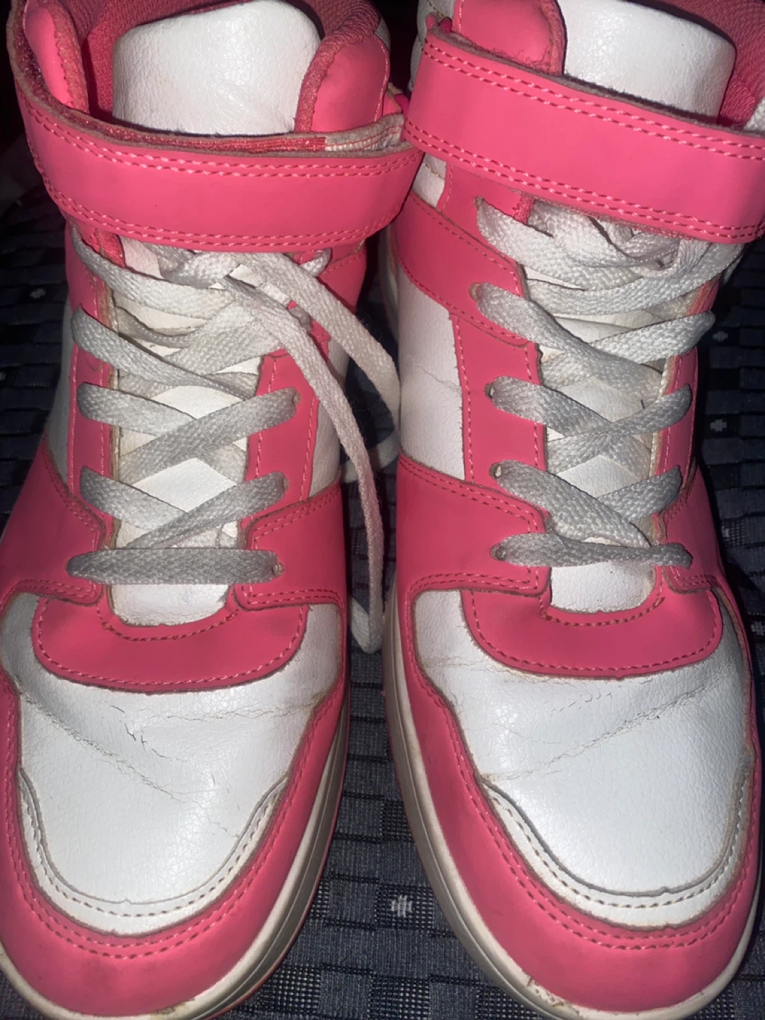 Pink and White sneakers - photo 5