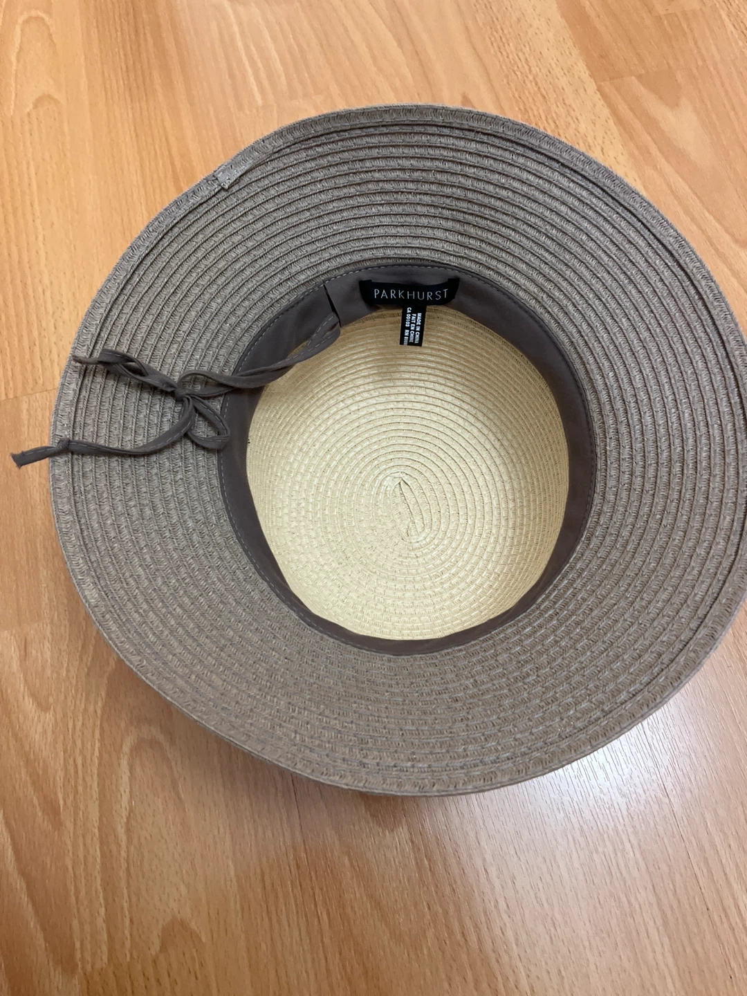 NEW✨Parkhurst Straw Hat with Black Bow - photo 5