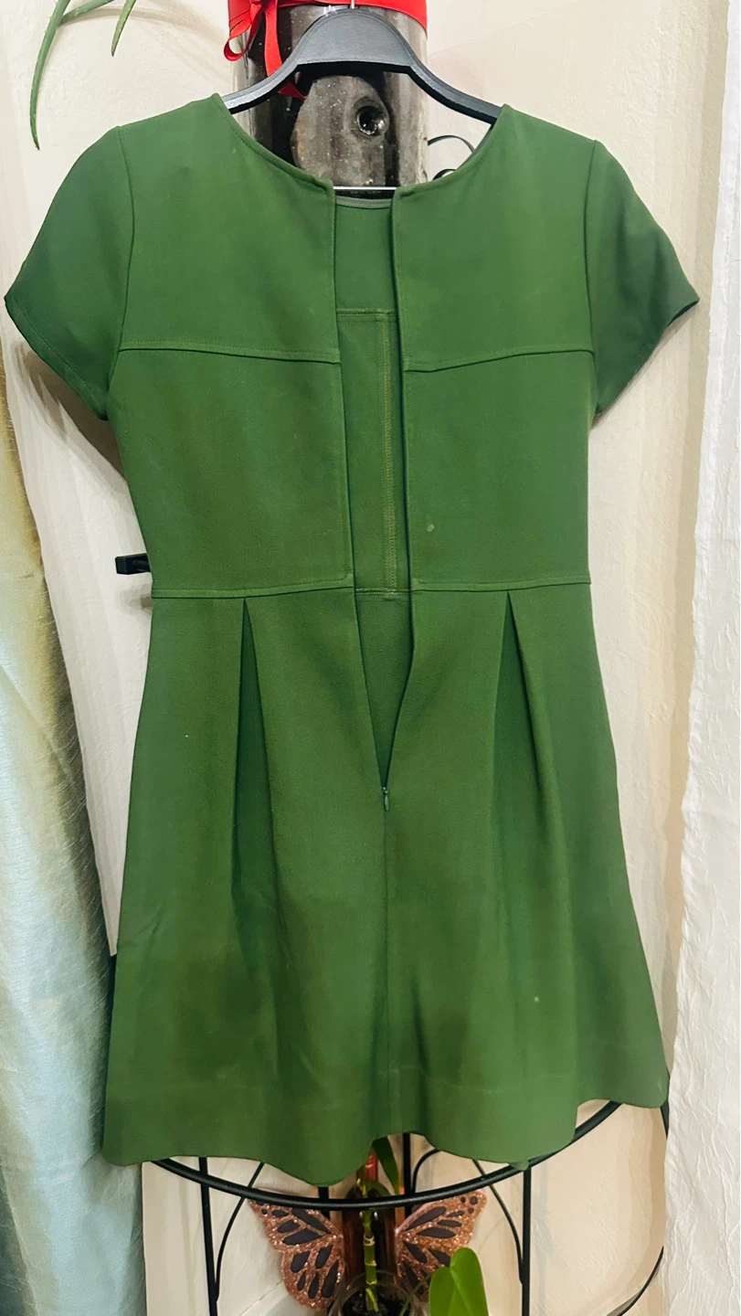Green Pleated Dress - photo 2