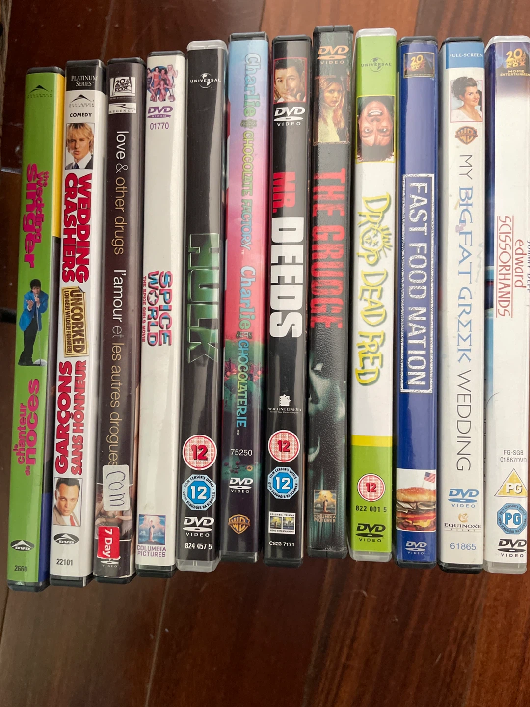🌱Collection of 12 DVDs: Comedy, Horror, Drama