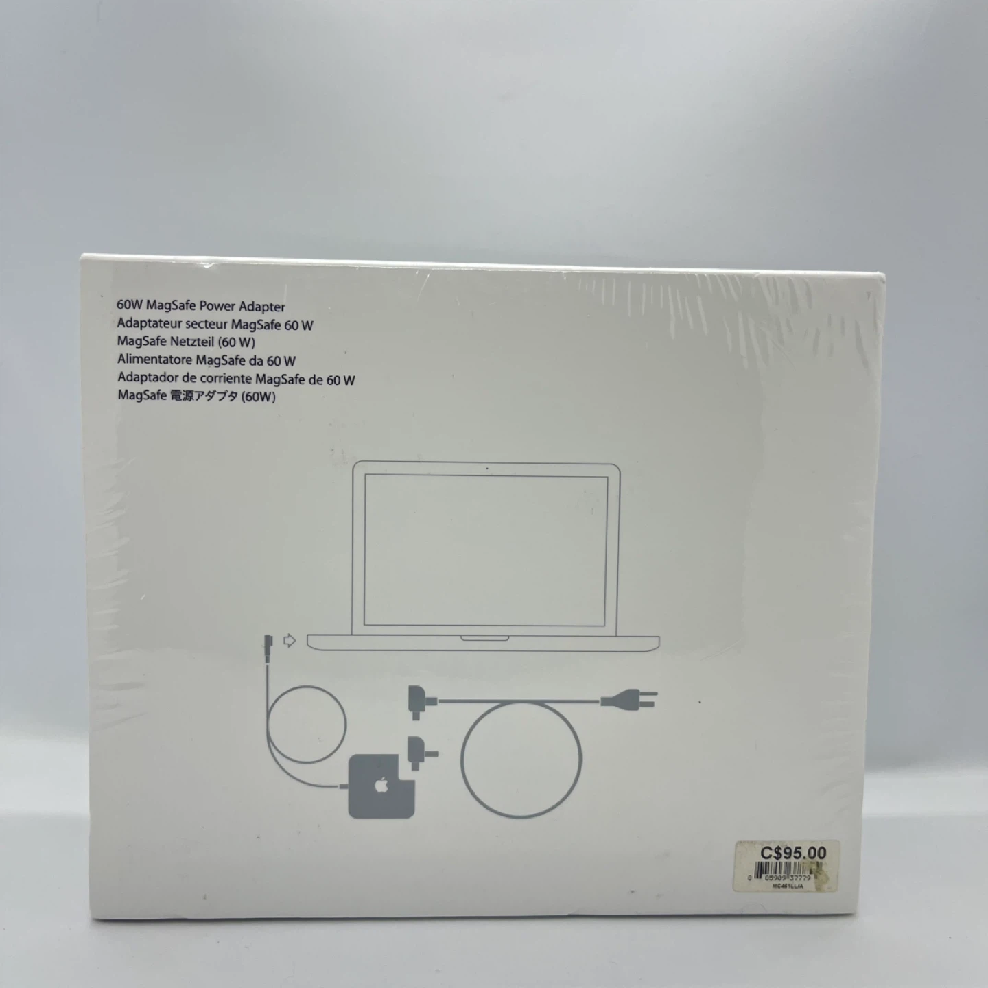 New / Sealed Apple MagSafe 60W Power Adapter MC461LL/A - A1344 - photo 2