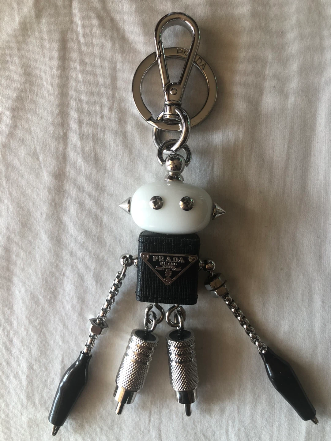 Prada Robot Charm Keychain - photo 3