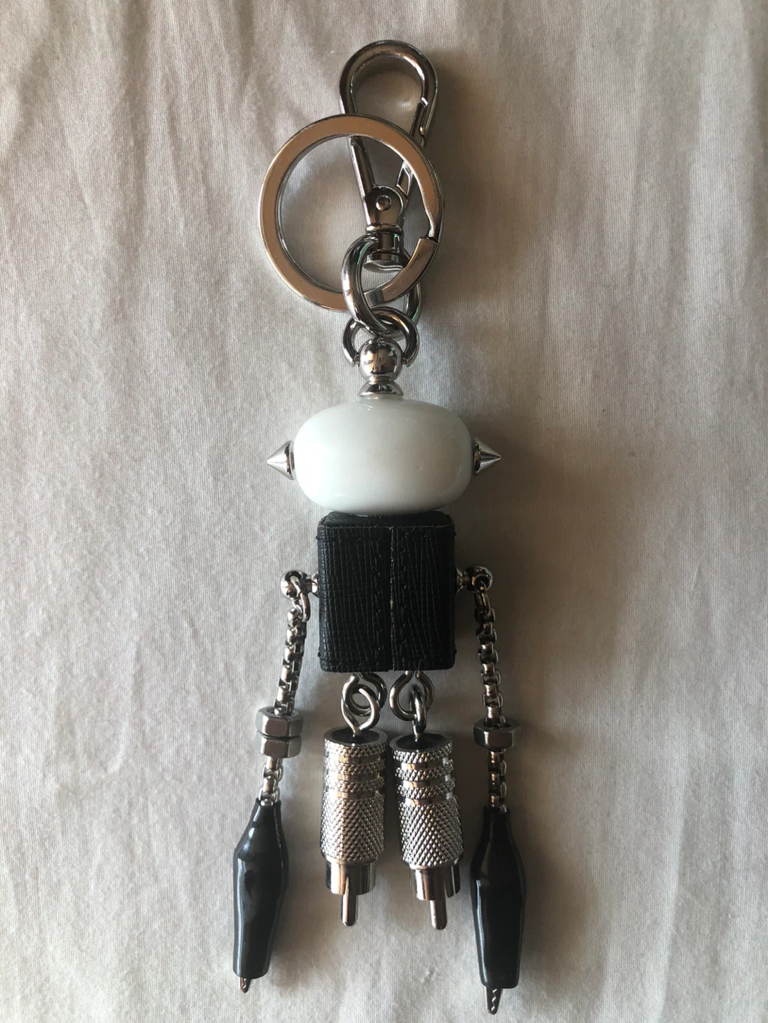 Prada Robot Charm Keychain - photo 2