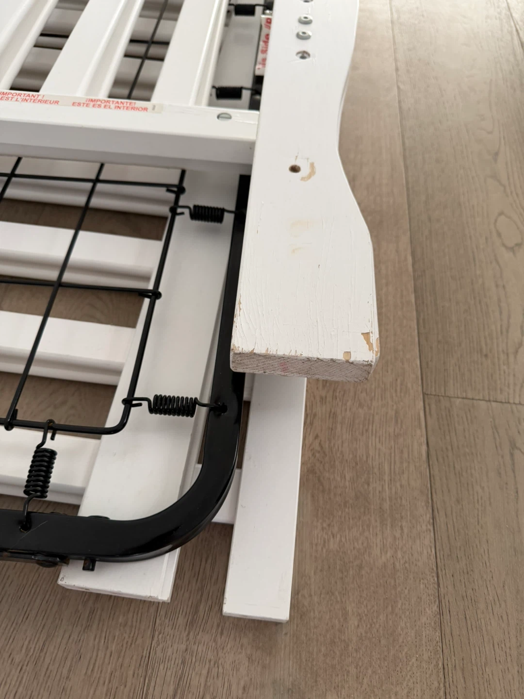 Used baby crib - photo 5