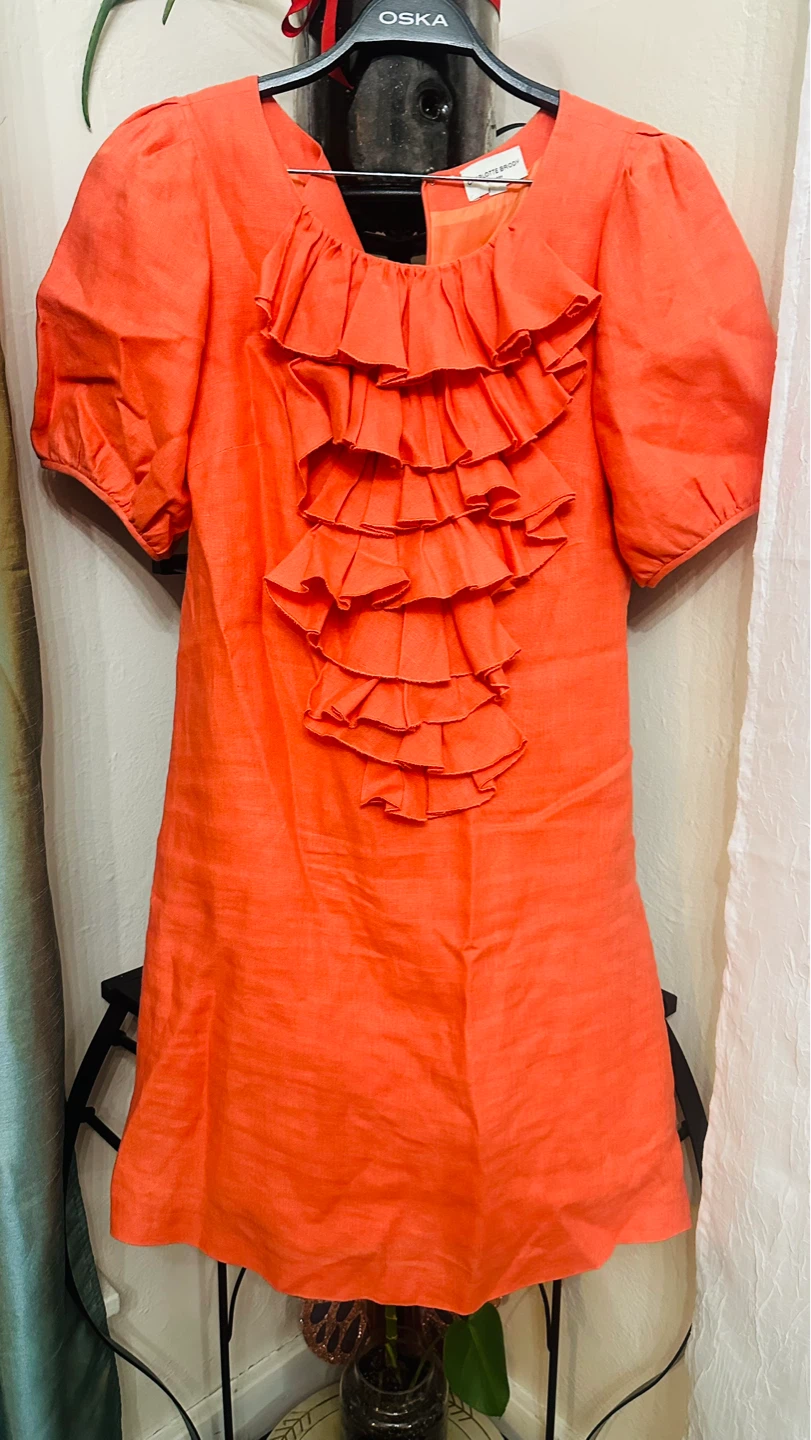 Charlotte Brody,Orange Ruffle