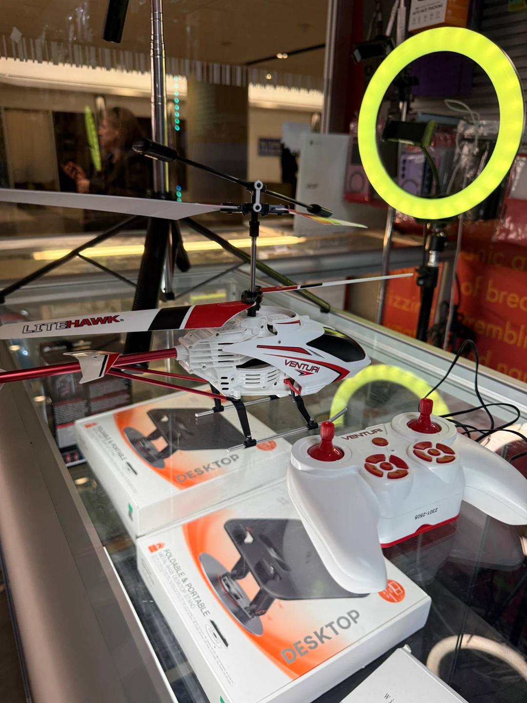 LiteHawk Venturi RC Helicopter with Remote