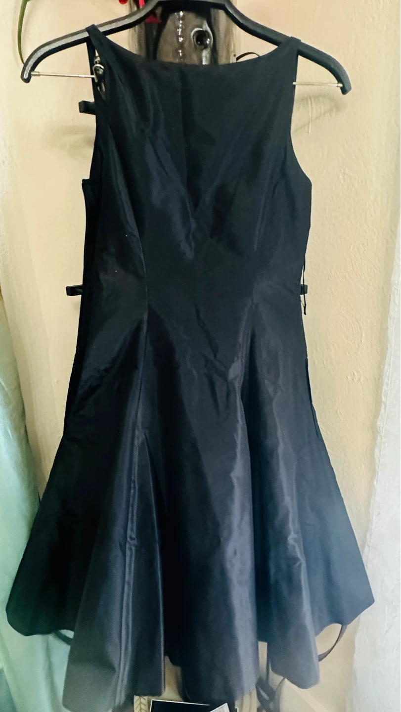 Ralph Lauren Black Silk Fit and Flare