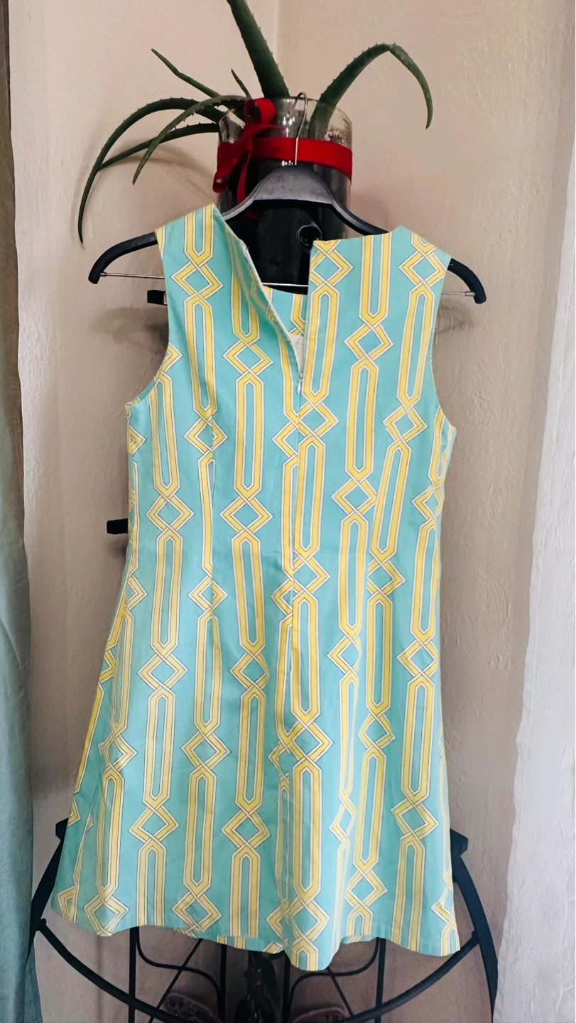 Julie Brown Sleeveless Geometric Print