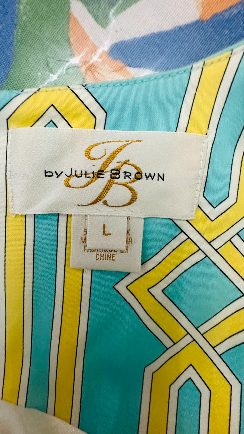 Julie Brown Sleeveless Geometric Print - photo 3