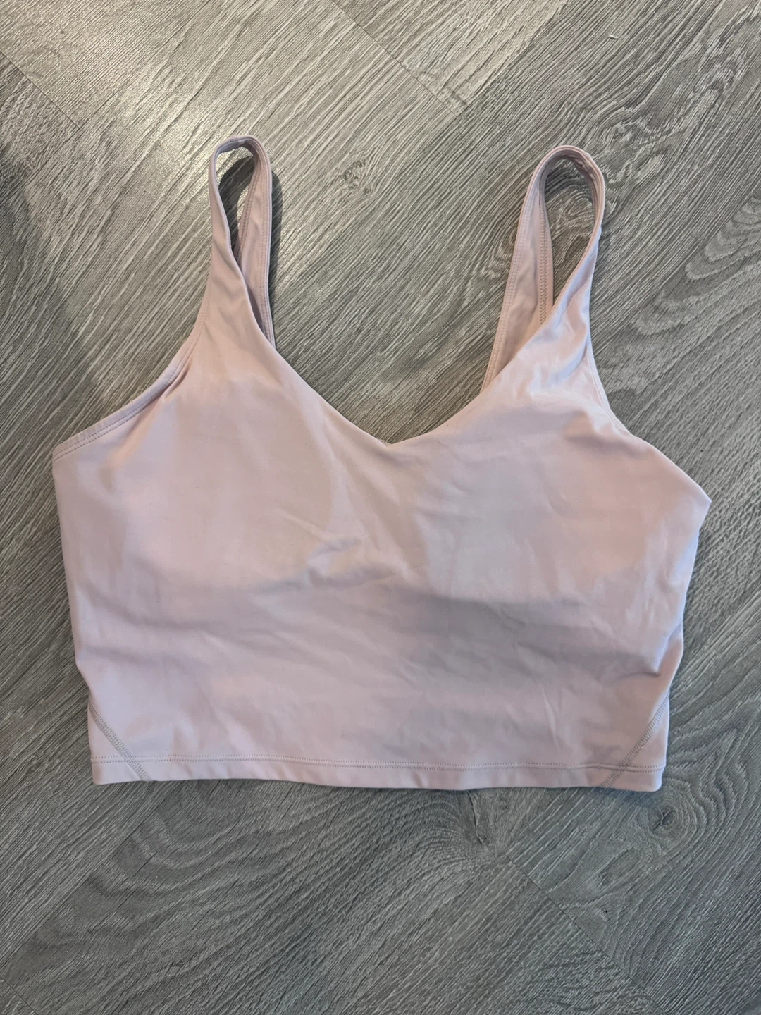Pink Sports Bra Crop Top
