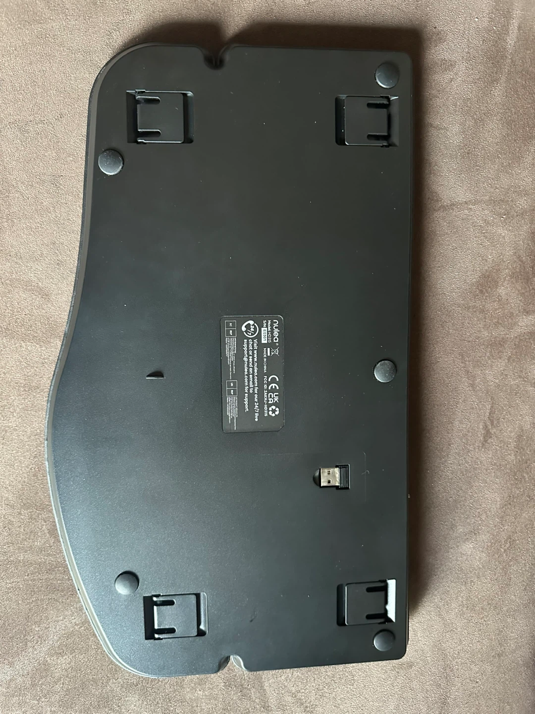 Nulea Ergonomic Wireless Keyboard with Wrist Rest - photo 5