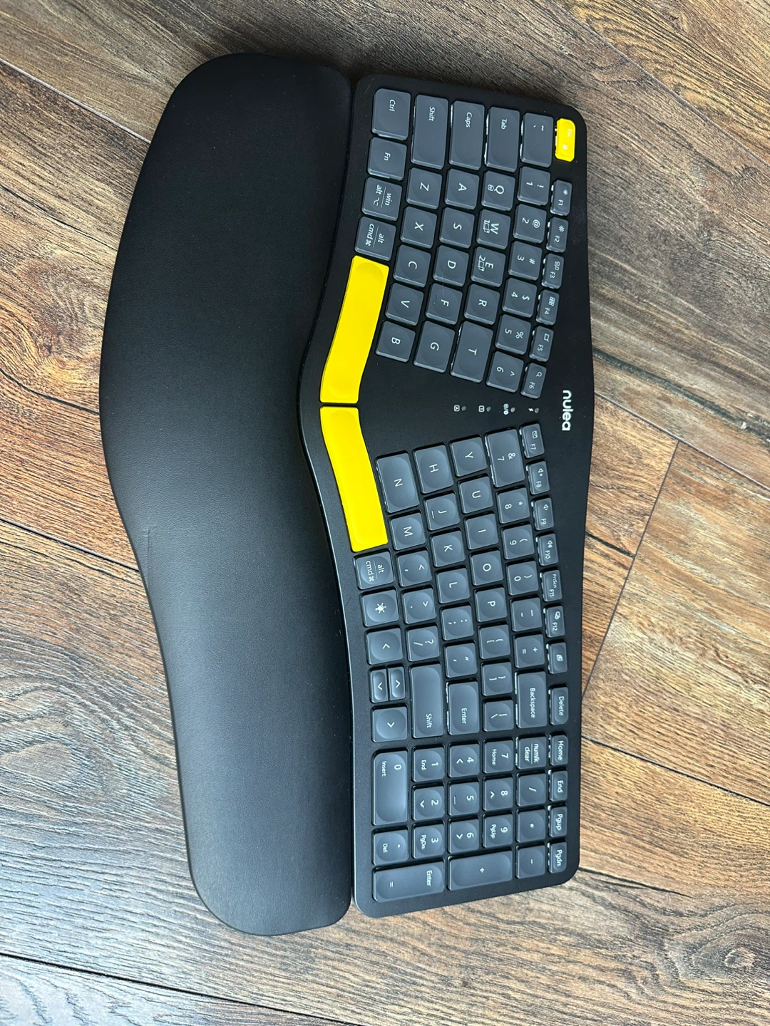 Nulea Ergonomic Wireless Keyboard with Wrist Rest