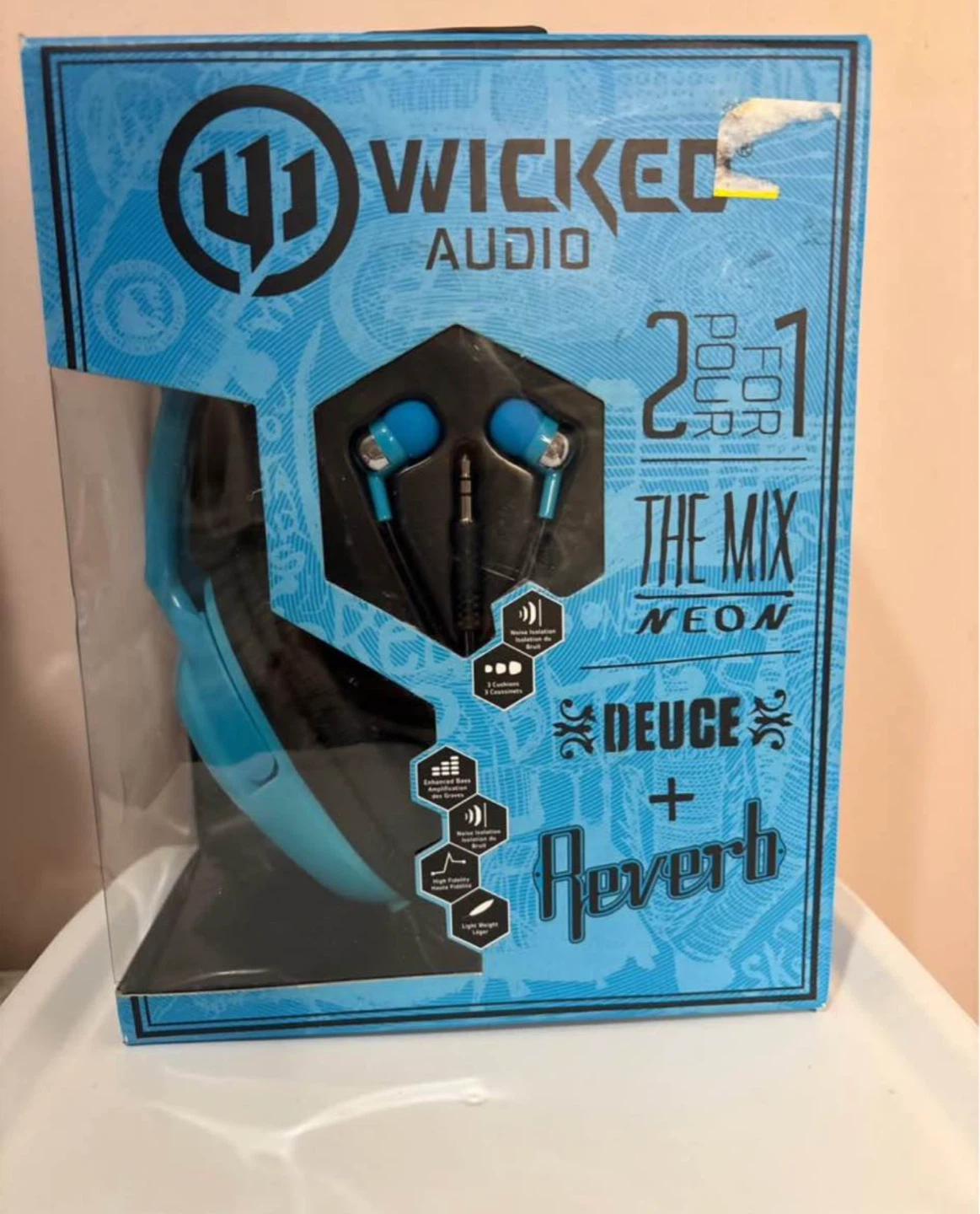 Wicked Audio The Mix Neon Earbuds