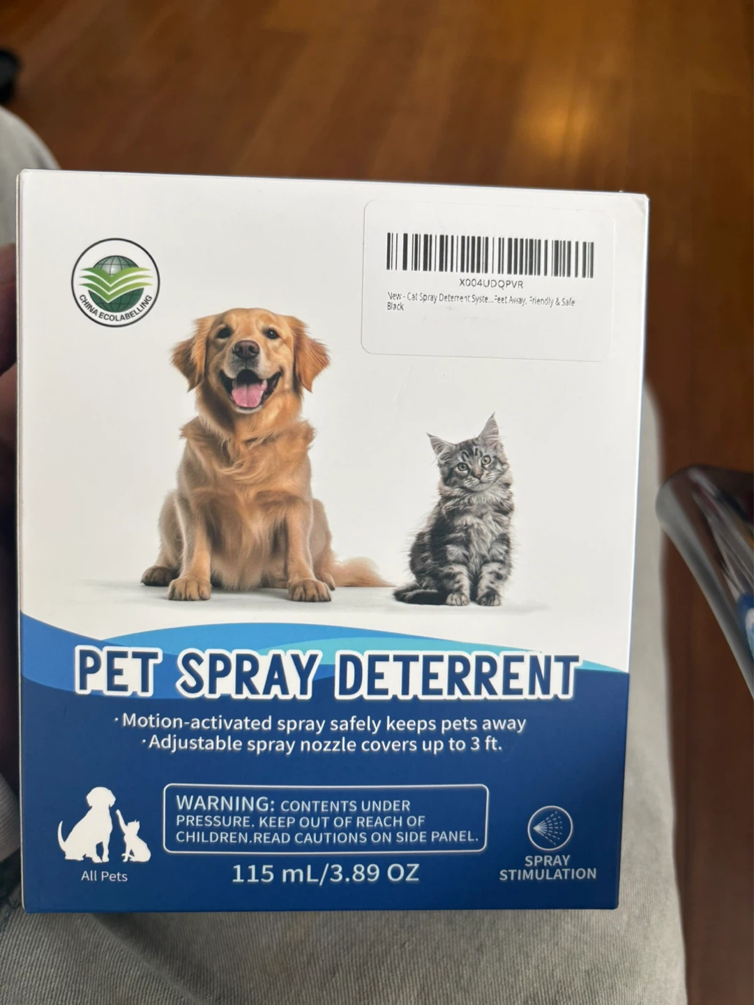 Pet Spray Deterrent - Motion-Activated, 115mL