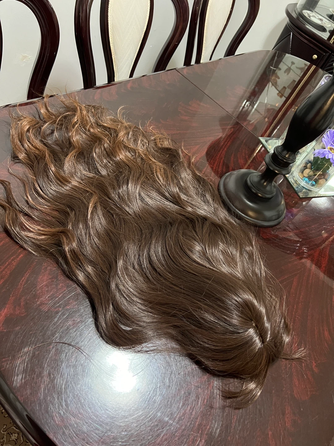 Brown Wavy Wig