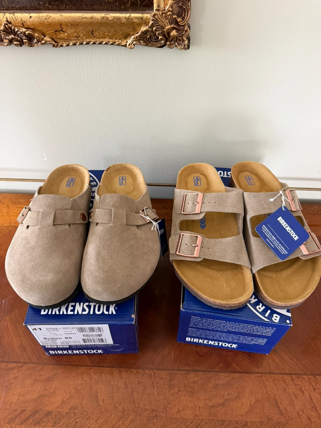 Birkenstock Suede Clogs and Sandals - photo 3