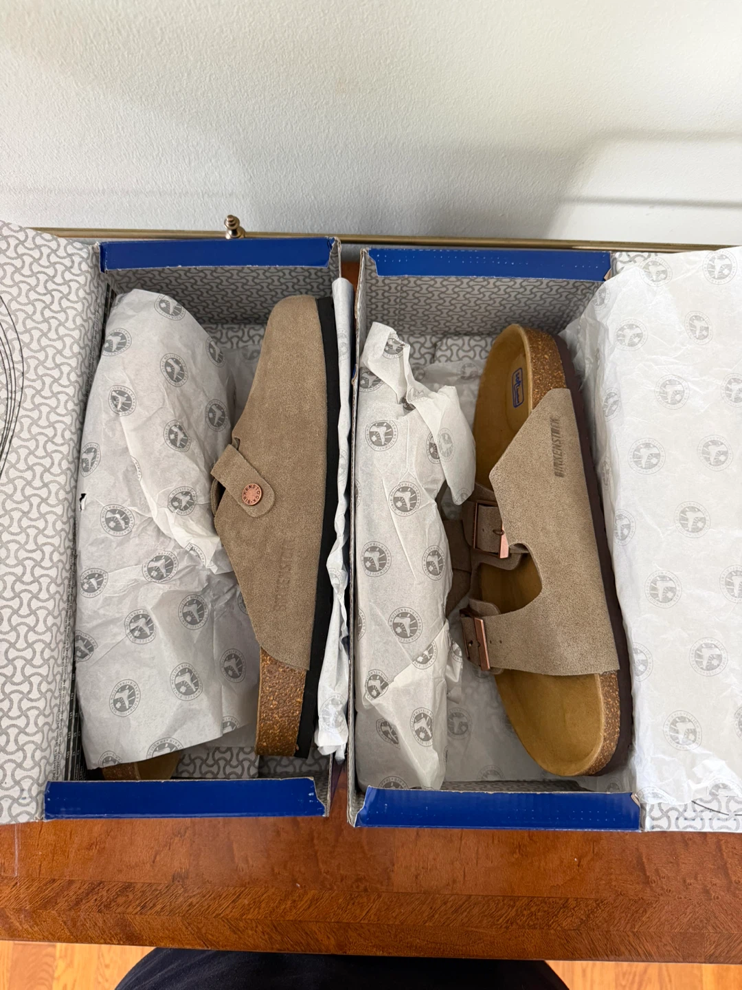 Birkenstock Suede Clogs and Sandals