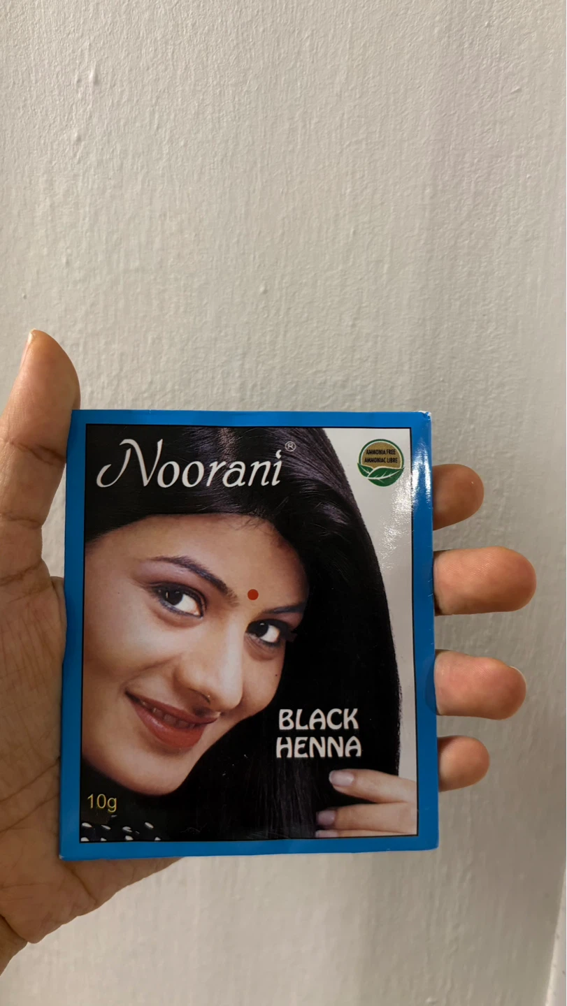 Noorani Black Henna Hair Colour 10g