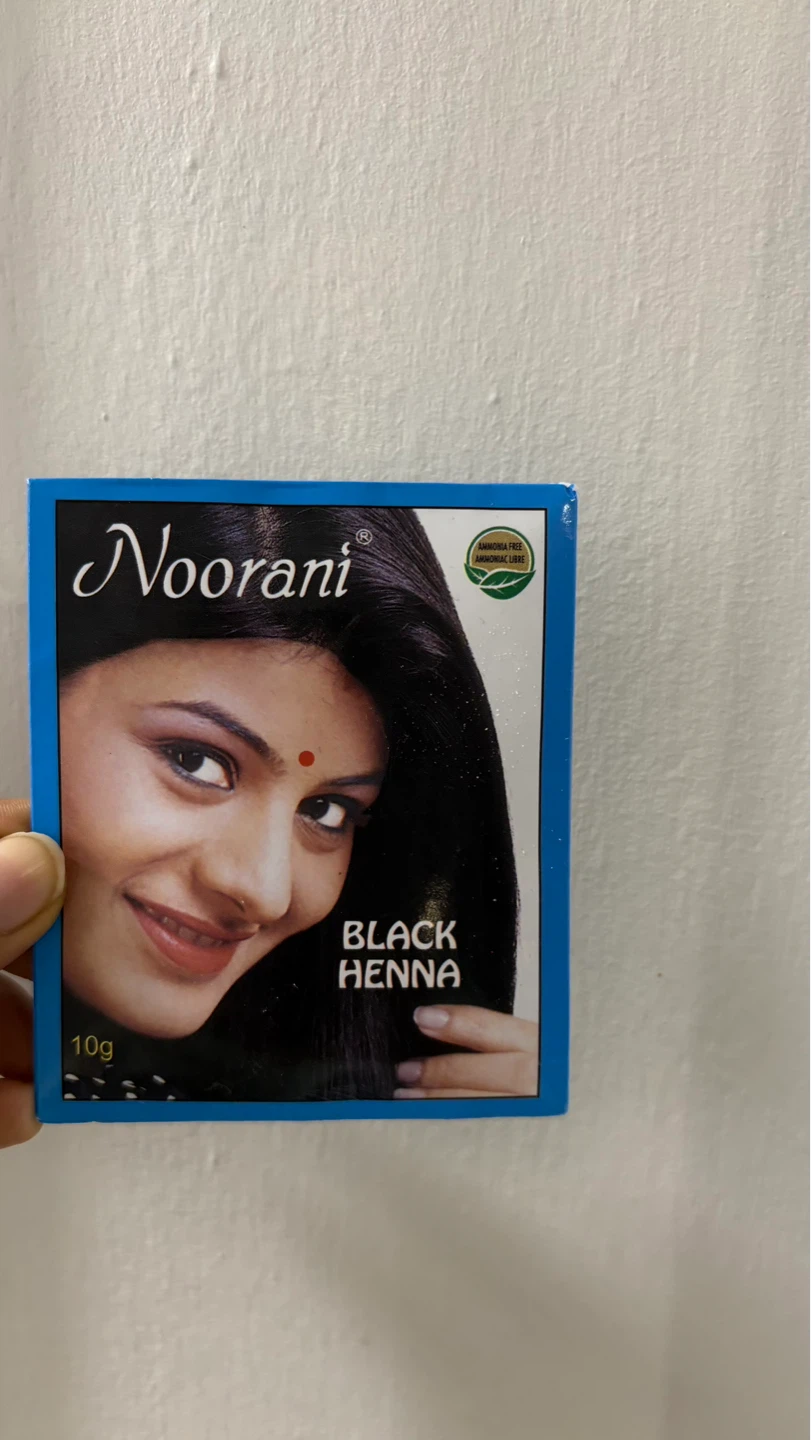 Noorani Black Henna Hair Colour 10g - photo 2