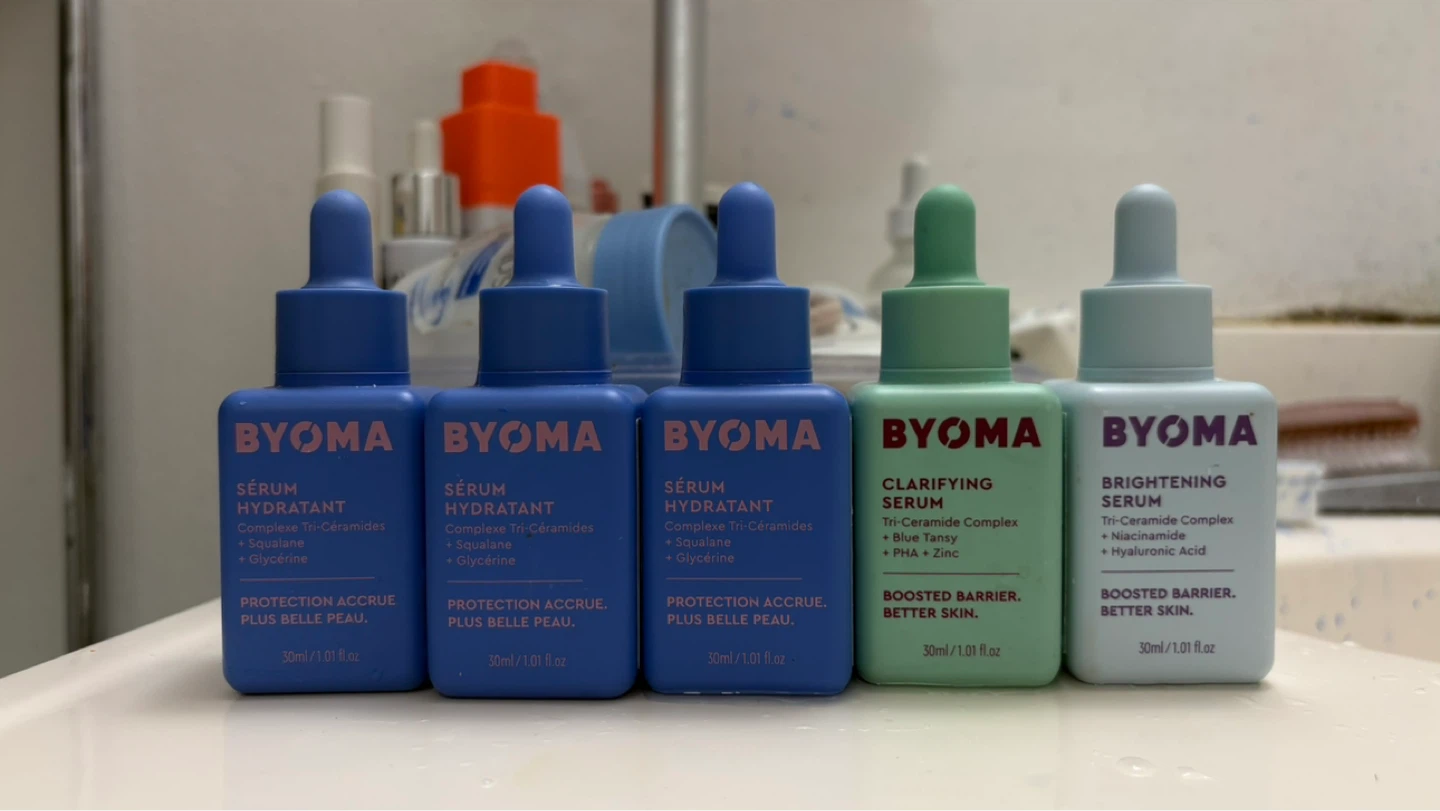 BYOMA Serums (Hydrating, Clarifying, Brightening) - 5 x 30ml