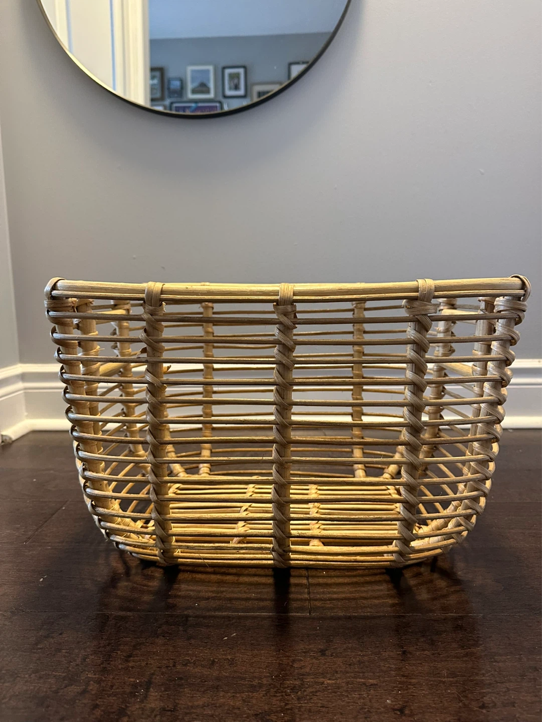 Woven Rattan Basket - photo 3
