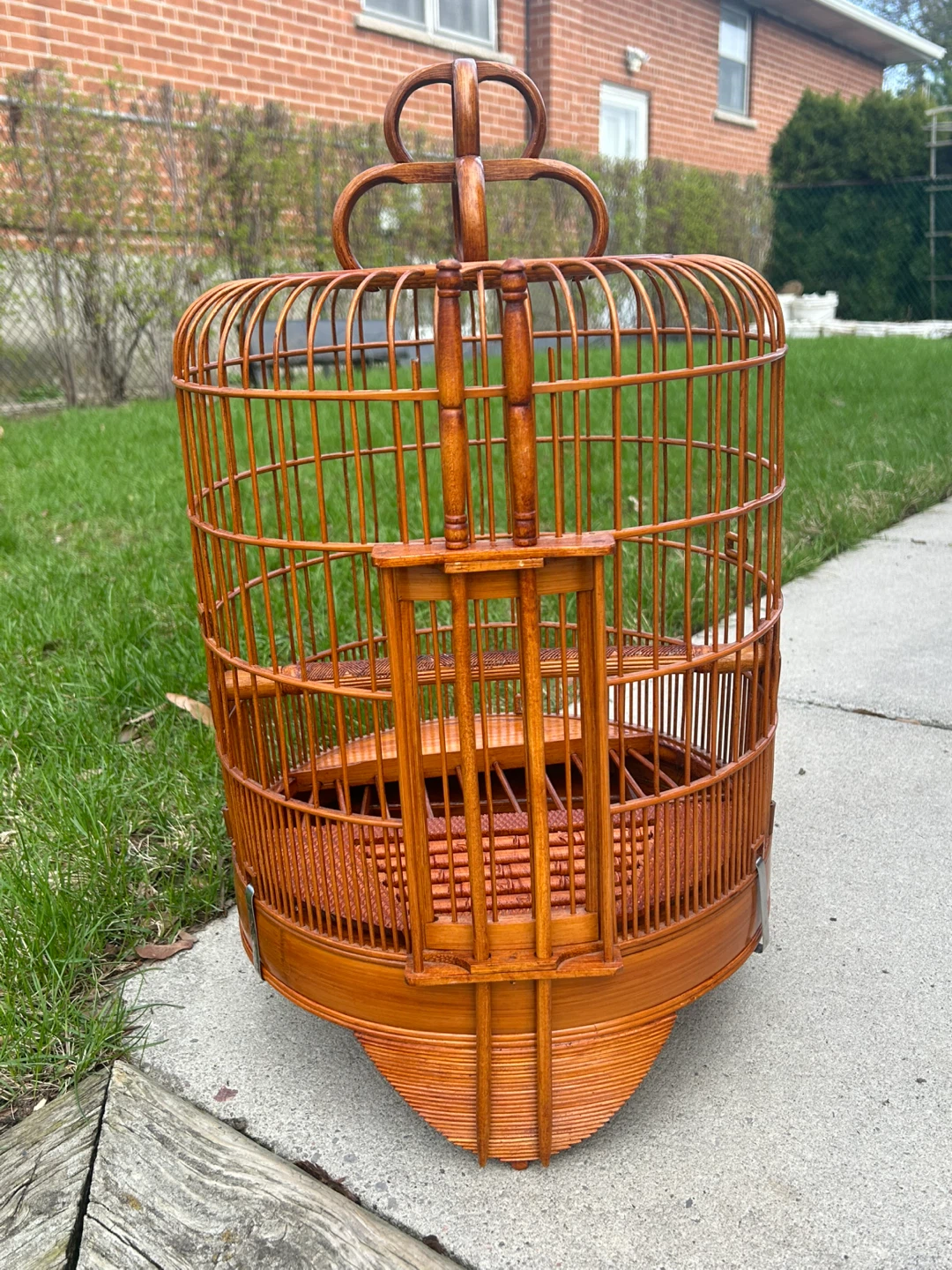 Bamboo Bird Cage